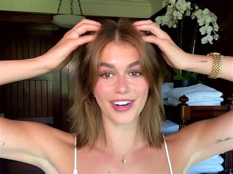 Kaia Gerber Shares Her Guide To Face Sculpting And Minimal Sun Kissed