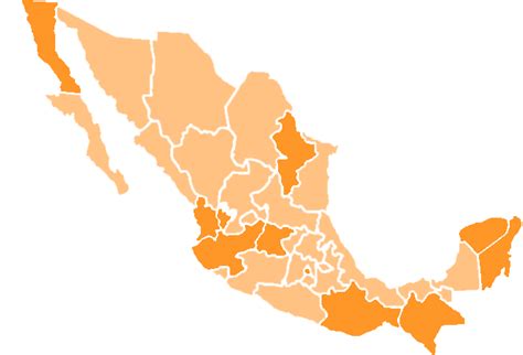 Mapa De La Republica Mexicana Png Clipart Full Size Clipart 2243228 Images