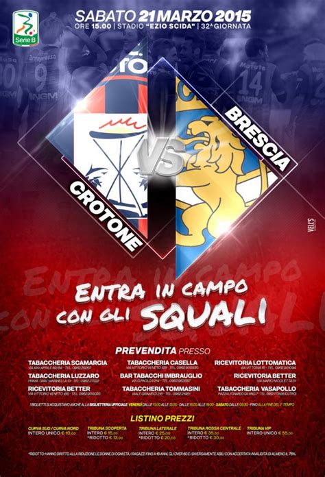Please note the above links are affiliate links and this particular major sports event may not be. #Crotone Brescia, biglietteria aperta fino alla fine del ...