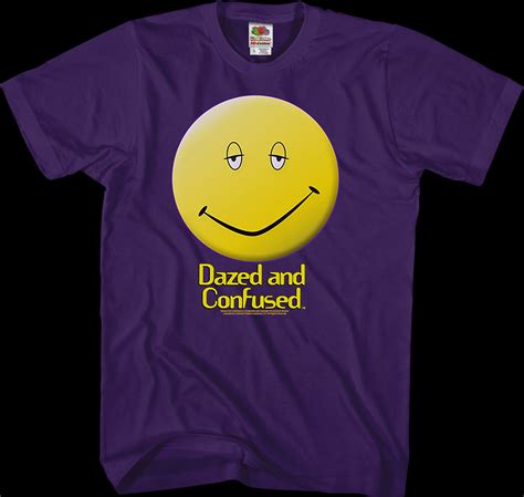 Smiley Face Dazed And Confused T Shirt