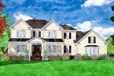 Traditional 2 Story House Plans Creating The Home Of Your Dreams