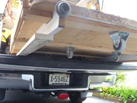 Some of the drawers have holes cut inside to hold router bits; diy slide out - Google Search | Truck bed storage, Truck ...