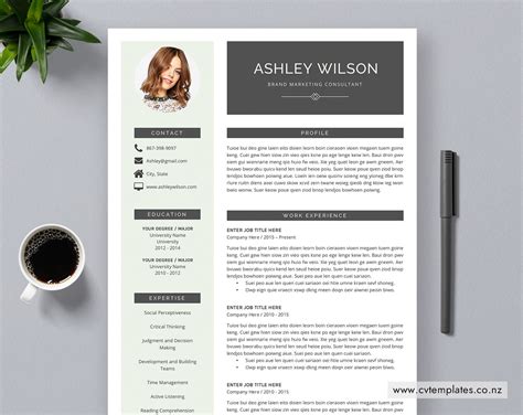 Click on any cv below to see it's full pdf version. CV Template for MS Word, Curriculum Vitae, Modern and ...
