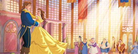 Princess Belle Dancing With Prince Adam