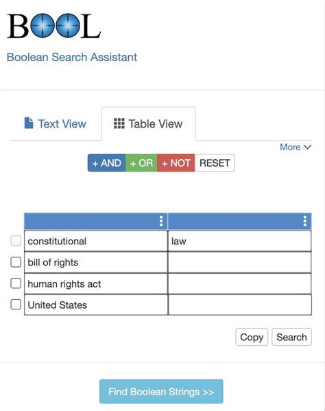 Inner Temple Library On Twitter 6 Bool Boolean Search Assistant Is