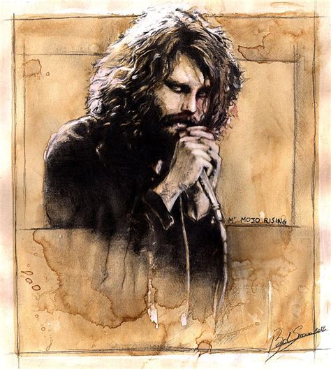 Mojo Risin Jim Morrison The Doors Jim Morrison Pelican Art