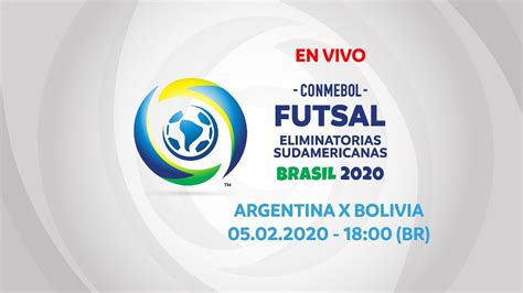 Lea aquí todas las noticias sobre eliminatorias: ARGENTINA X BOLIVIA I 05/02/2020 I CONMEBOL Futsal ...