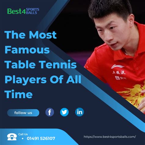 The Most Famous Table Tennis Players Of All Time Best4sportsballs