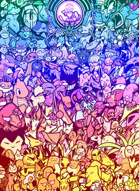 Original 151 Pokemon Wallpaper