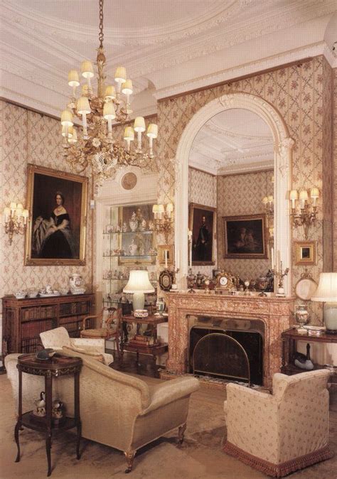 A Drawing Room At Sandringham House In Norfolk The House Is Open To