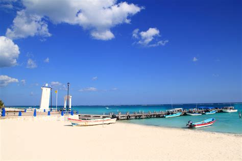 Puerto Morelos Mexico A Beautiful Laid Back Fishermen Village Just 20