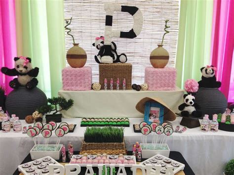 Panda Bear Birthday Party Ideas Photo 2 Of 11 Panda Birthday Party