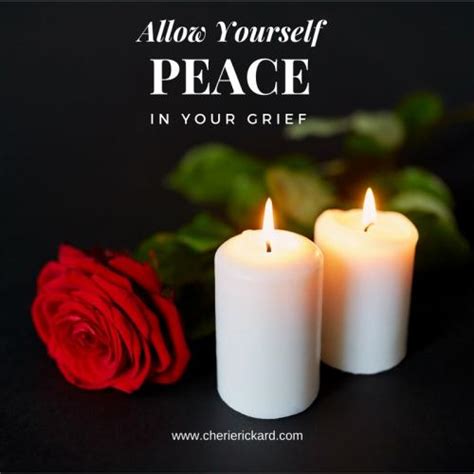 Allow Yourself Peace In Grief The Grief Toolbox