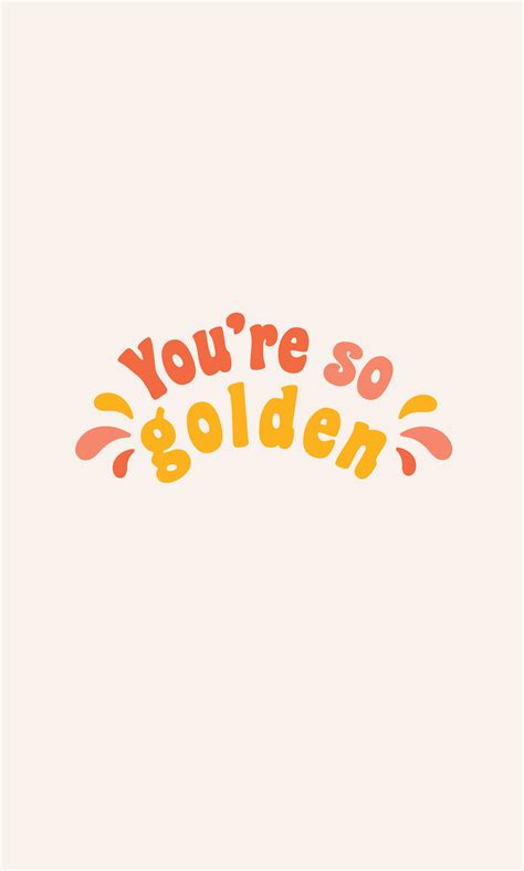 Lyrics of golden by harry styles. You're so golden | Sticker in 2020 | Style lyrics, Harry ...