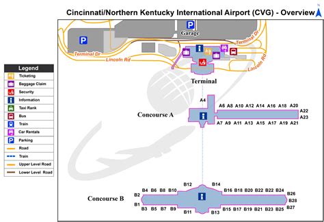 Cincinnatinorthern Kentucky International Airport Cvg Kentucky