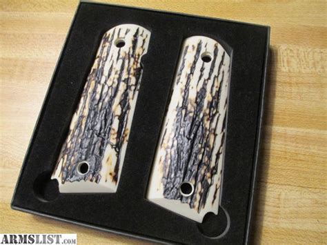 Armslist For Sale Faux Stag Grips For 1911