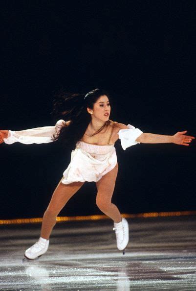 Figure Skater Kristi Yamaguchi Of The United States Competes In A