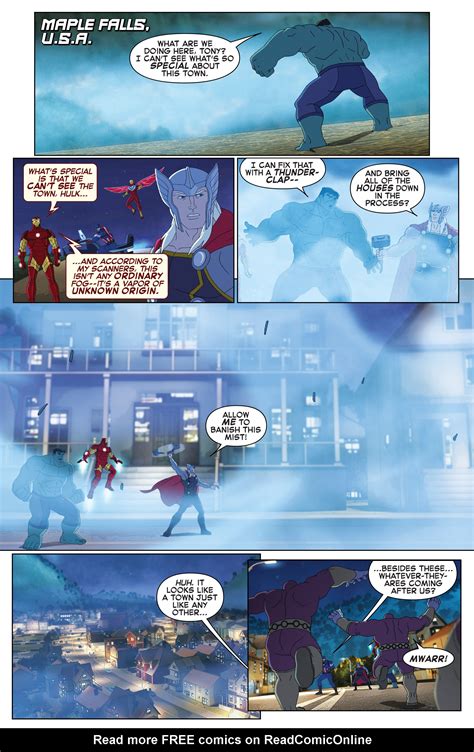 Read Online Marvel Universe Avengers Ultron Revolution Comic Issue 9