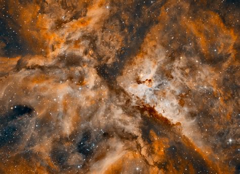 Ngc 3372 The Great Carina Nebula In Bi Color Ha Oiii R
