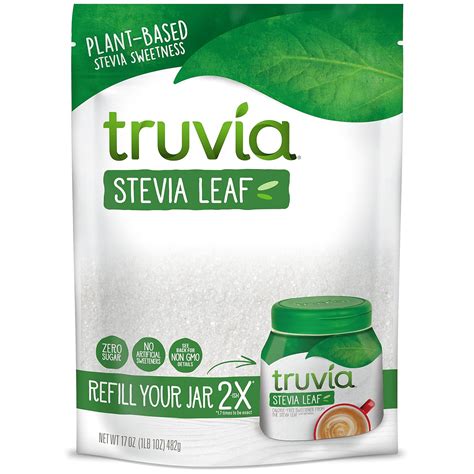 Truvia Naturally Sweet Calorie Free Sweetener From The