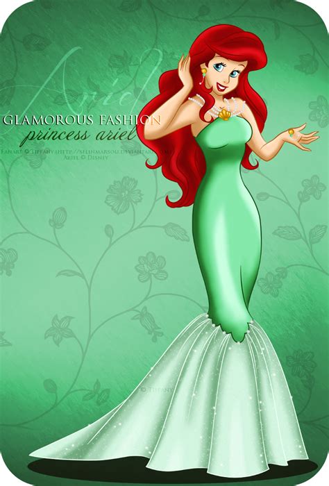 Glamorous Fashion Ariel Disney Princess Fan Art 31420248 Fanpop