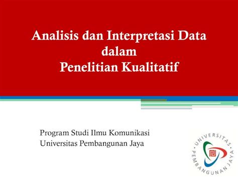 PDF Analisis Dan Interpretasi Data Penelitian Kualitatifocw Upj Ac Id