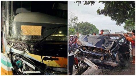 Kronologi Kecelakaan Maut Orang Tewas Mobil Ringsek Ditabrak Truk