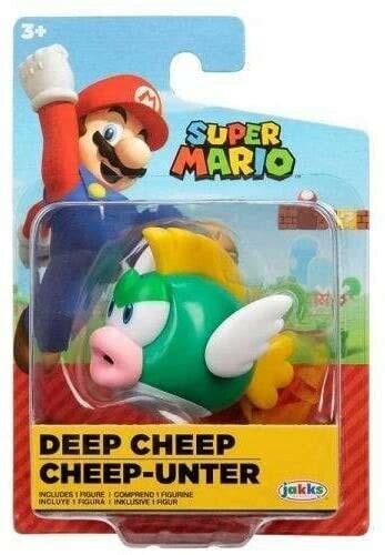 Super Mario Deep Cheep 25 Inch World Of Nintendo Figurine Acebeach
