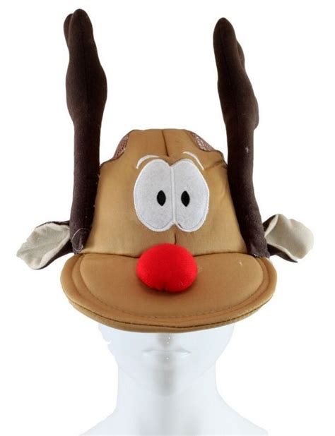 Adult Unisex Christmas Novelty Party Hat Reindeer Cap B The