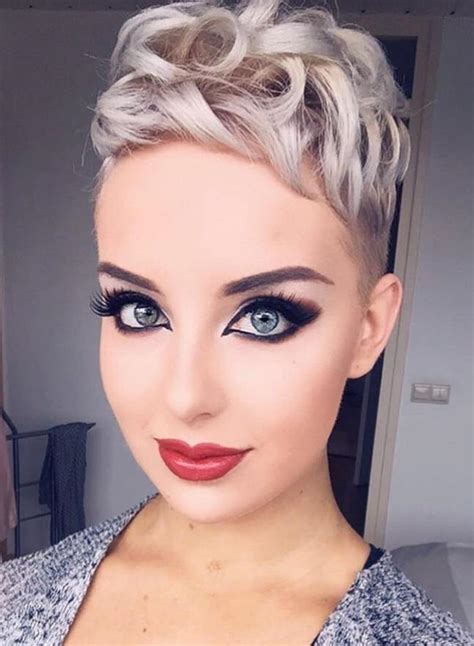 36 Pretty Fluffy Short Hair Style Ideas For Short Pixie Haircut