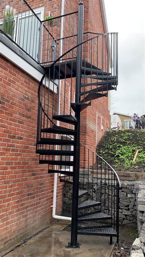 Wrought Iron Spiral Staircase Cimla Forge