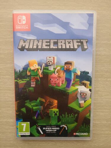 Minecraft Bedrock Edition Nintendo Switch 2018 45496420628 Ebay