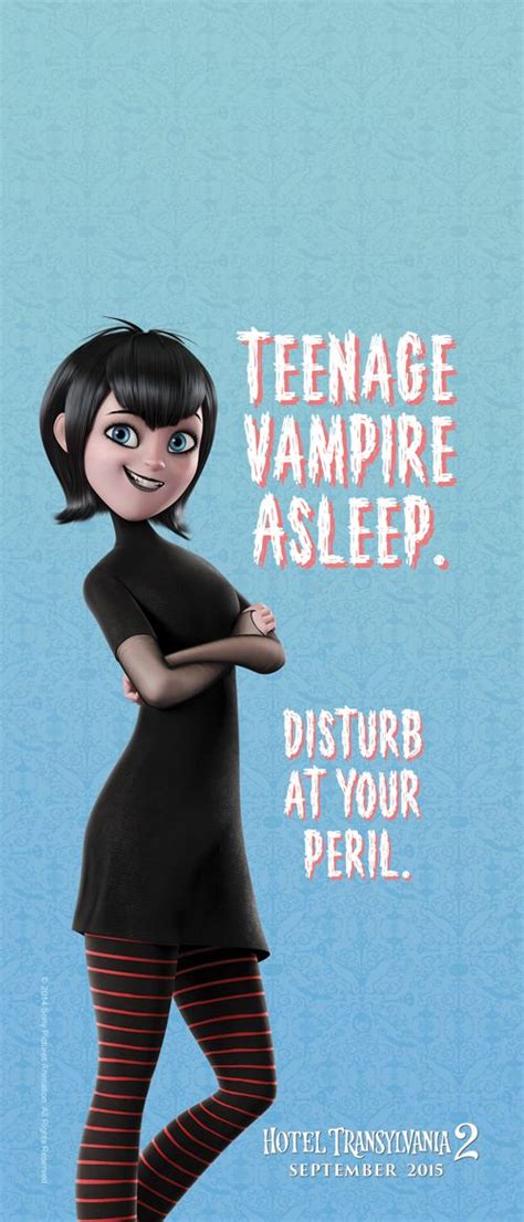 Teenage Vampire Asleep Door Hanger With The Character Mavis From Hotel Transylvania 2 Hotel