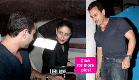 Kareena Kapoor Feels Love On A Dinner Date With Hubby Saif Ali Khan View Hq Pics Bollywood