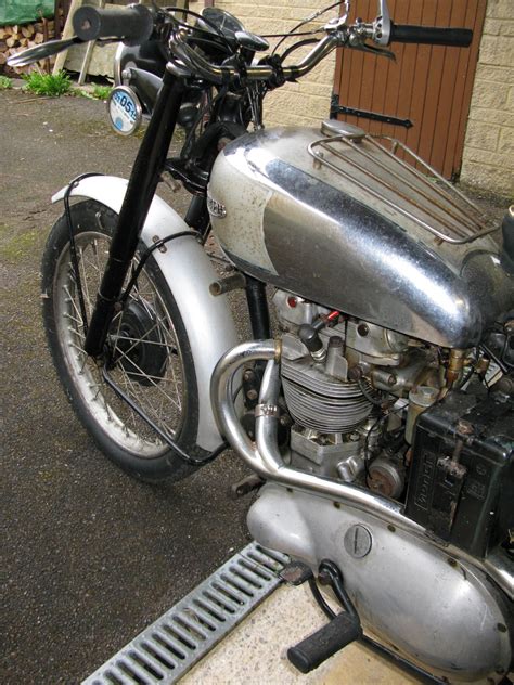 Bonhams Cars One Owner From New 1953 Triumph 499cc Trophy And Trials