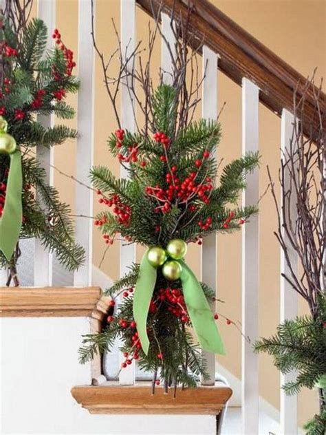 Add these festive additions to your steps, railings, and banisters. DIY Christmas Decoration Ideas