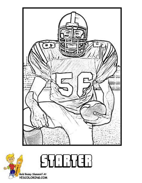Search for college football players by team or position. Fired Up Football Coloring Pictures | Free Football ...