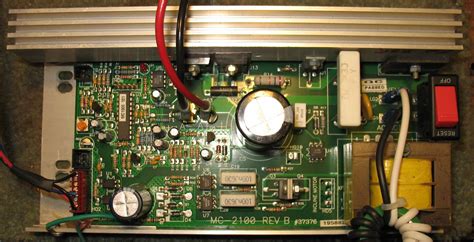 Treadmills may require disassembly before moving them. MC-2100 Treadmill Motor speed control circuit