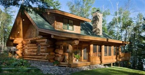 Log Home By Master Craftsman Cozy Homes Life