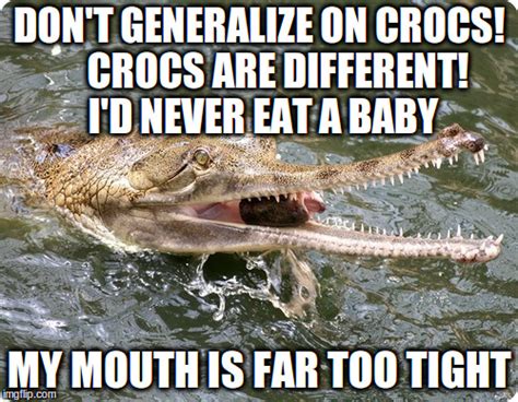 Crocs Are Reptiles Of Peace Imgflip