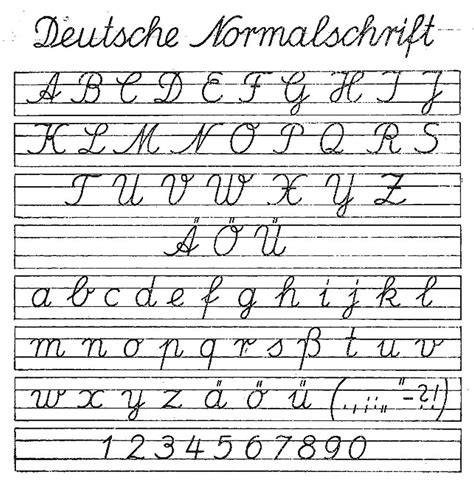 德国人如何手写30个字母？第一种就看不懂沪江德语学习网