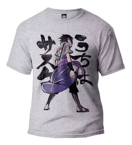 Playera Naruto Shippuden Sasuke Uchiha Color