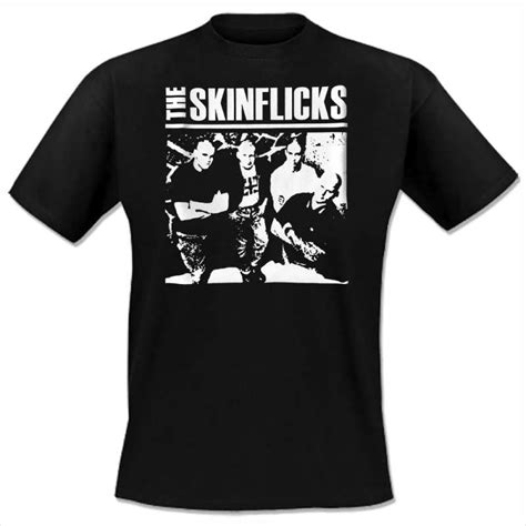 Skinflicks The Beyond Good And Evil T Shirt Schwarz Bandshirts T Shirts Bekleidung
