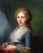Portrait of Empress Elisabeth Alexeievna, 1795 - Vladimir Borovikovsky ...