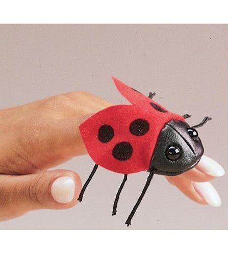 Ladybug Puppets Kritters In The Mailbox Ladybug Puppet