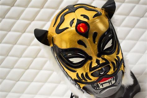 Tiger Mask Wrestling Mask Luchador Costume Wrestler Lucha Libre Mexican