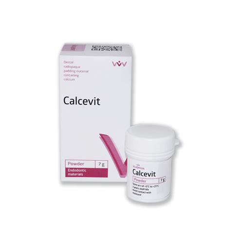 水酸化カルシウム歯科材料 Calcevit Powder Vladmiva 歯内療法用 粉末状