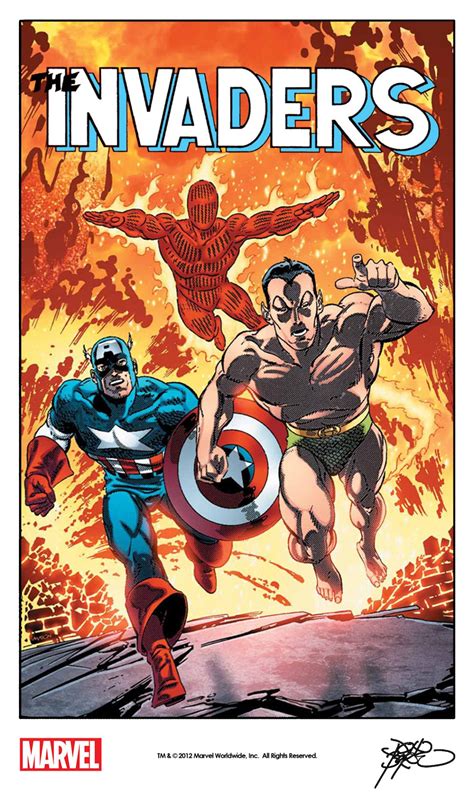 Ok Axishere We Come Captain America Namor And The Original Human