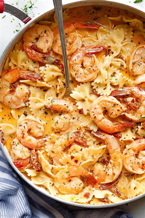 Creamy Shrimp Pasta Recipe How To Cook Shrimp And Pasta Shrimp