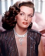 Jane Russell, American actress (The Outlaw, Gentlemen Prefer Blondes ...